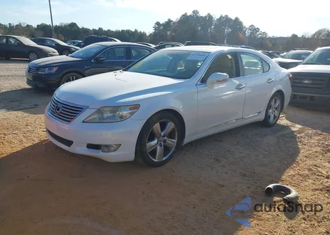 2012 Lexus Ls 460 z USA, uszkodzony, nr VIN JTHBL5EFXC5109002